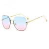 New Style Sunglasses For Women Without Frame Cutting Edge Sunglasses For Women Uv Proof Driving Glasses Trendy Women 9902