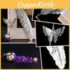 Perfect Holiday Gift Idea Vintage Metal Butterfly Feather Bookmark With Gift Box