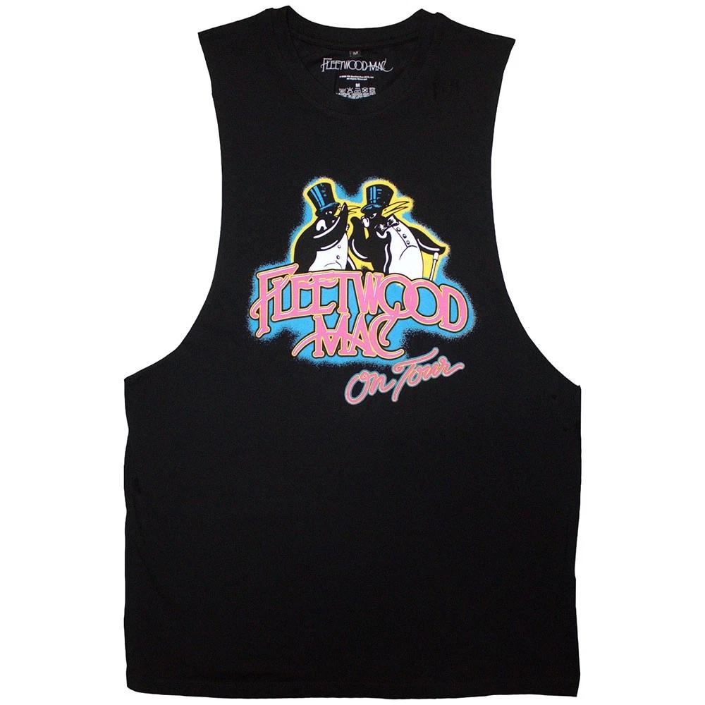 Fleetwood Mac Unisex Vest T-Shirt: On Tour (Black) (Large) 3XL