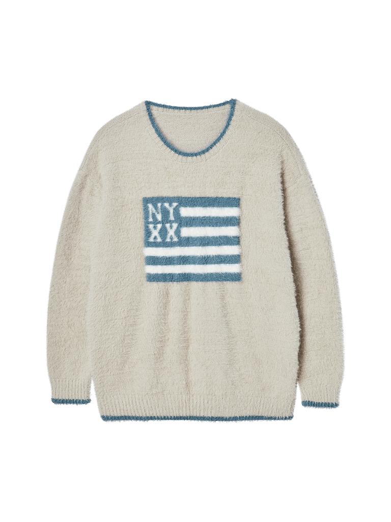 NYXX Nyx Flag Knit Beige