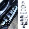 11pcs Car Door Window Lift Switch Sequin Lid Cover Trim for Honda Civic 10th 2016 2017 2018 2019 2020 Car Accessories Interior