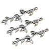 20Pcs Unique Hollow Tree Leaf Charm Pendant Link Connector DIY Making Gift