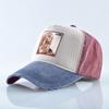 Cap With Embroidery Animals Patch Men Snapback Hip Hop Dad Hats Women Four Seasons Adjustable Visor Cap Vintage Denim Baseball Minimalist