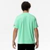 Mizuno Table Tennis Game Short JTTA Biscay Green Shirt, Sleeve, Certified, Moisture-Wicking, Quick-Drying, Unisex, 82JAC111,