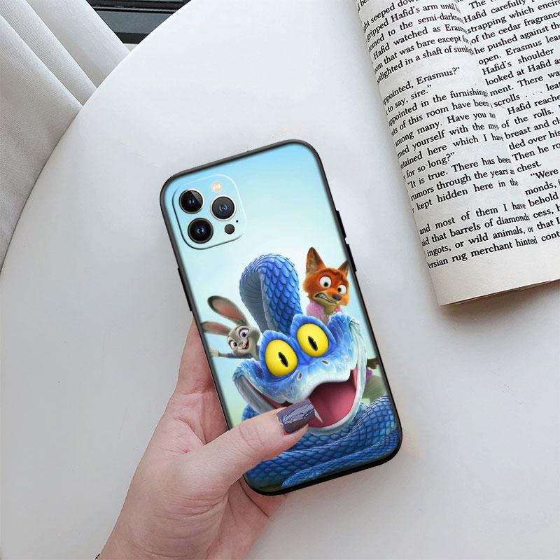 Zootopia Disney Phone Case for Motorola Moto Edge 60 60s 70 G86 G56 G54 E14 G04S G45 G54 G64 Pro Power Neo Fusion