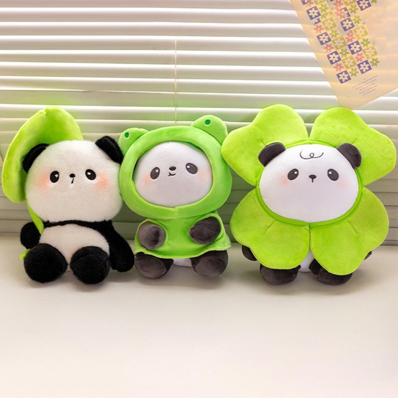 Kawaii Panda Dolls Plush Cute Panda Pillow Cute Soft Pandas Cushion Children Party Gift Doll Home Bedroom Chair Home Decor