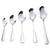 1Pc Stainless Steel Sugar Spoon Dessert Coffee Spoon Kitchen Restaurant Dinner Tableware
