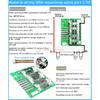 6S 7S 8S 24V 50A 100A 130A 230A 300A Li-ion Lifepo4 Lithium Battery Protection Board BMS Balance MOS Electrical Tool RV Inverter