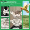 Canary Nest Plastic Cage Breeding Bowl for Resting Hatching Pet Birds Easy Install Accessory