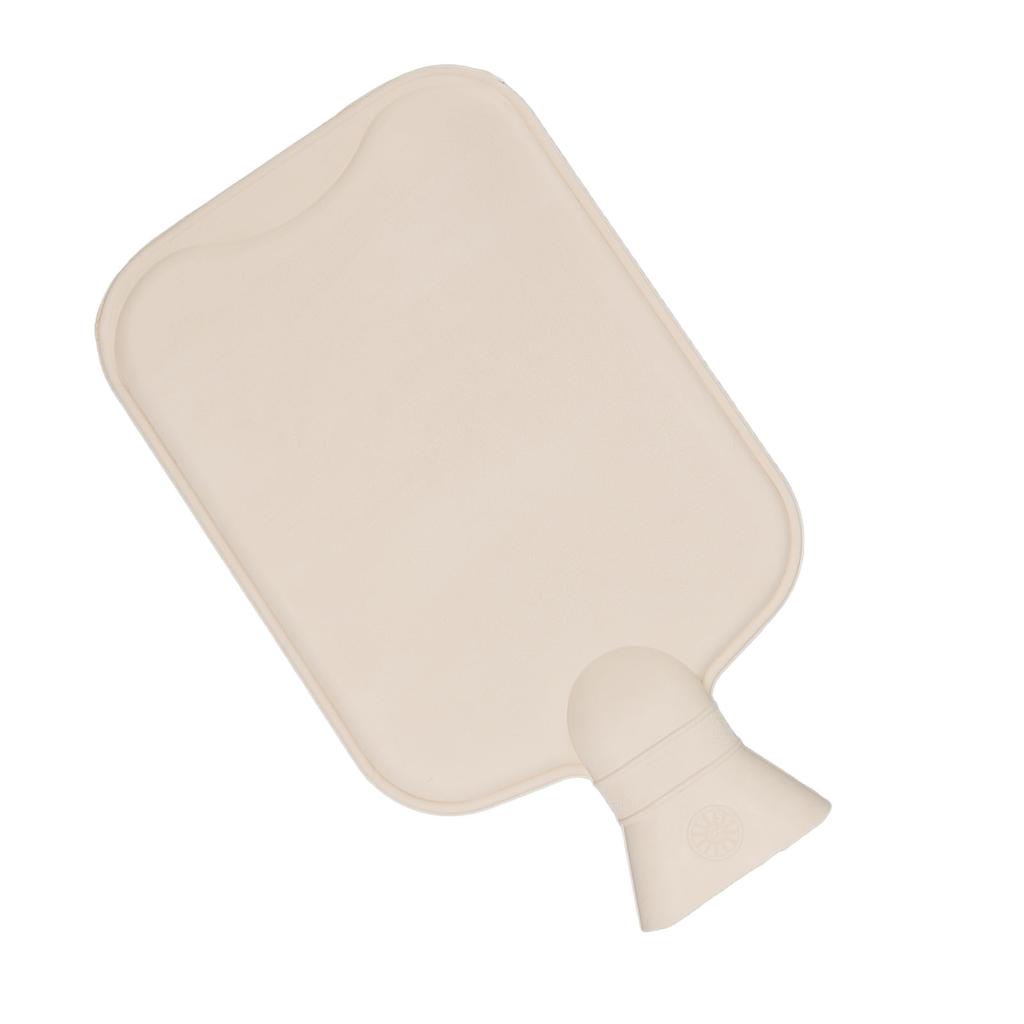 Hot Water Bottle 2000ML Water Injection Hot Water Bag With Plush Cover for Discomfort Relief