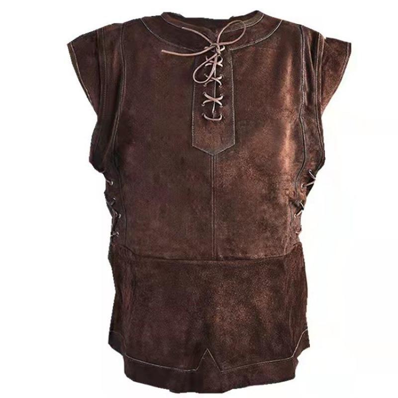 V 12540 Vintage Casual Men Vest Tops