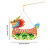 Dragon Boat Lantern DIY Craft Kit Festival Decor Creative Storage Box Educational Decorative