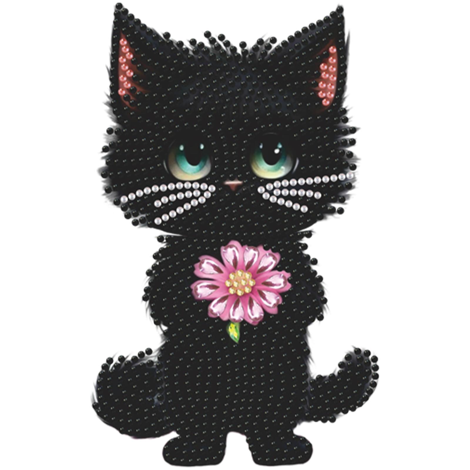 

DIY 2D Flat Print Acrylic Diamond Painting Desktop Ornaments Kit with Head Shaking Function for Adults/Beginners Gift Home Decor