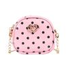 Pu Small Crossbody Bag For Women With Chain Strap And Zip Closure For Daily Use