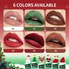 Single Piece Christmas Lipstick Set Liquid Lip Gloss for Women Girls Holiday Party Makeup Gifts Stocking Stuffers Small Present