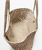 Massimo Dutti Napa Leather Weaving Shopper Bag