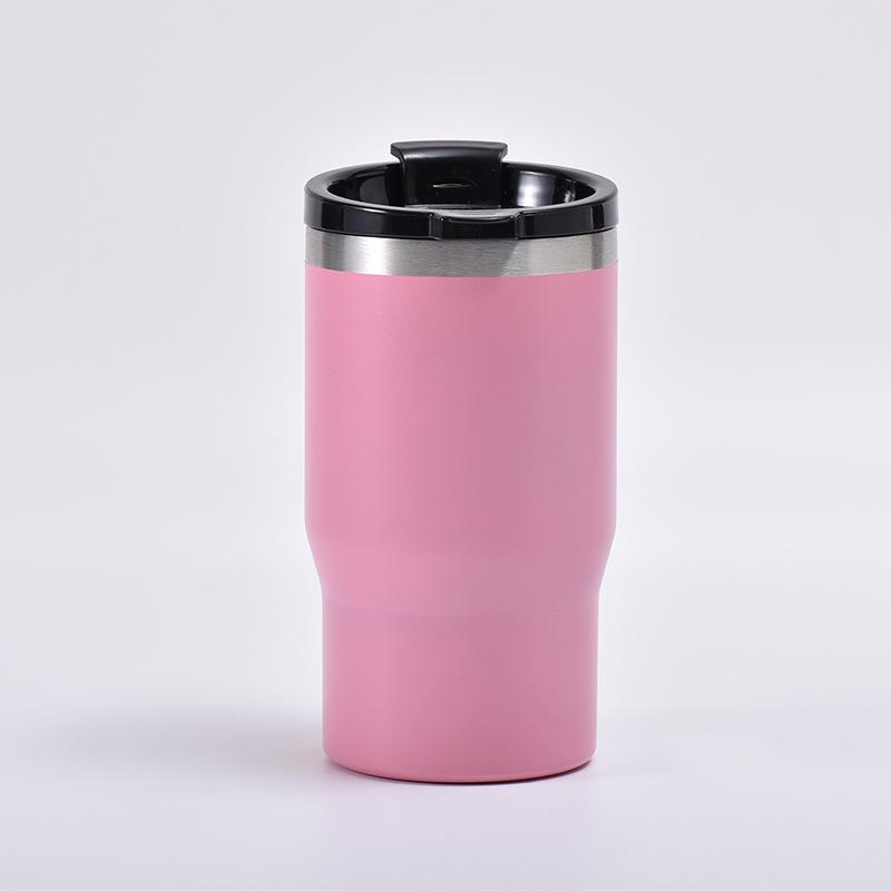 14Oz Cold Tank 304 Stainless Steel Color Sprayed Car Cup Creative Cola Cup Outdoor Water Cup