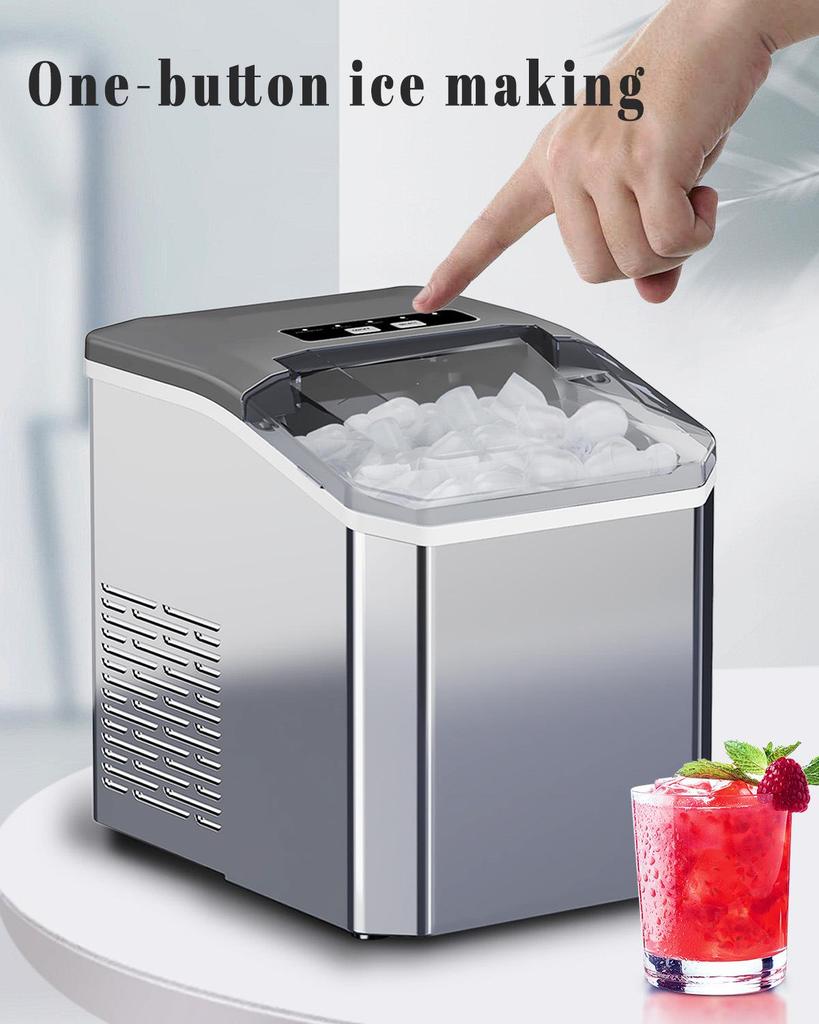 Compact Household Ice Maker for International Use