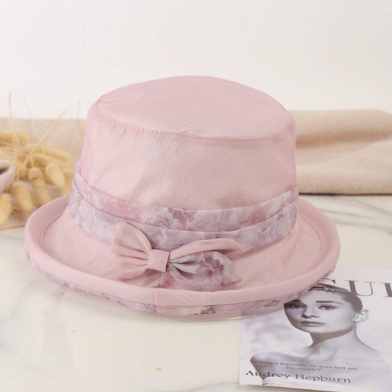 Protecție solară Protecție UV Umbrelă de soare Pălărie de pescar Căciulă de găleată de epocă pentru femei.