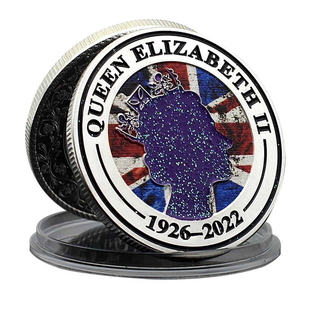 Reine d'Australie, Pièces de la Reine Elizabeth II, 1926-2022, Emblème de l'Angleterre, Médaille Métallique