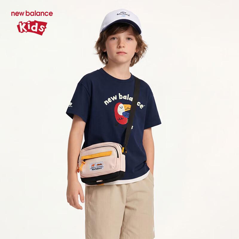 

New Balance Kids Faux Two-Piece Short Sleeve Tee ND7EG62043 110