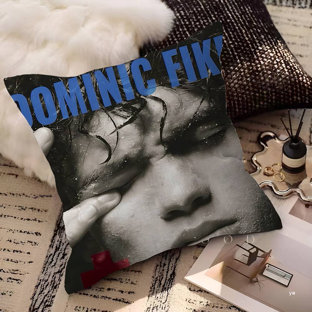 D-Dominic Singer F-Fike Cushion Cover Polyester Sofa Cushions Decorative Throw Pillows Home Decoration Pillowcover