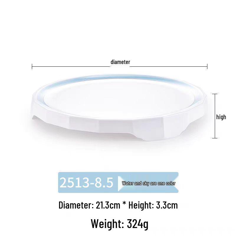 Chinese Creative Melamine Plate - Artistic Restaurant Specialty Dish