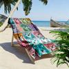 Colorful Leopard Pattern Design Beach Towel - Beach Towel Quick-drying for Travel Outdoor Sports Jogging Beach and Swimming