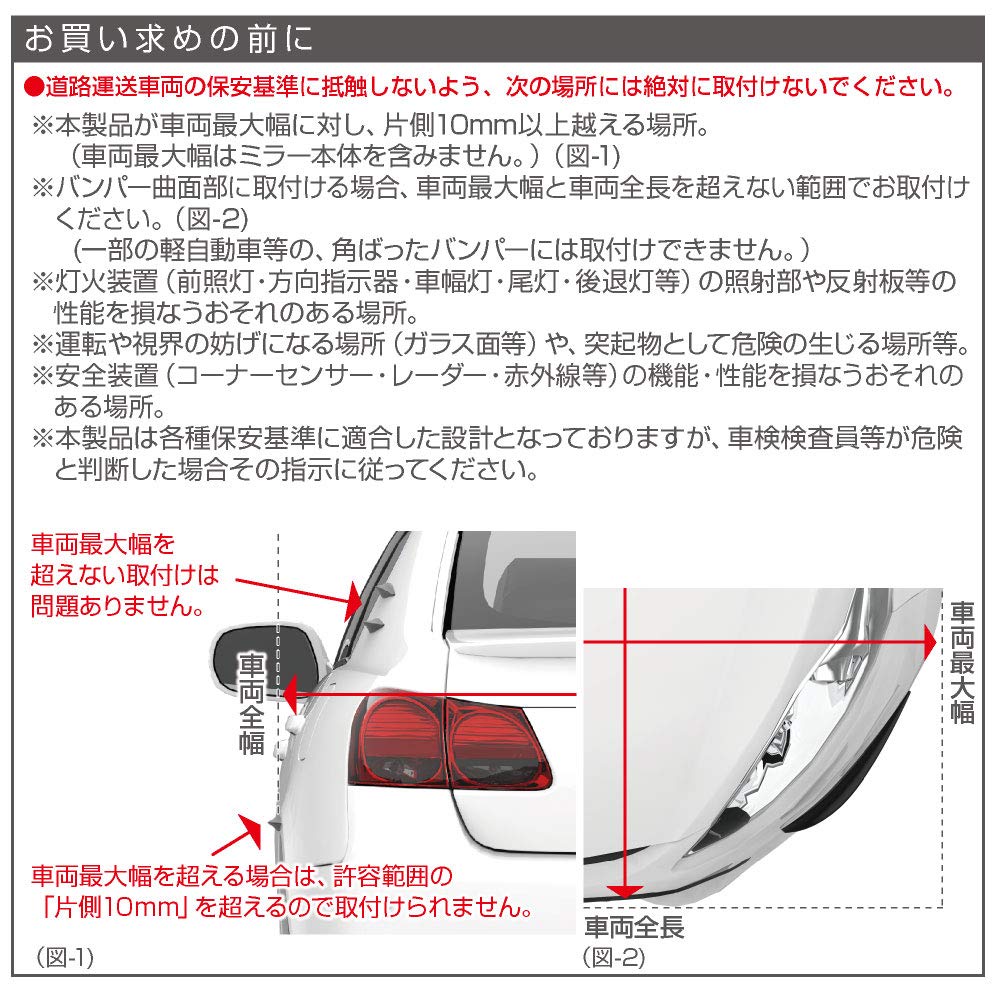 Seiko Sangyo EXEA Aero Fin Protector 3 WH EW-147 (Exterior Parts)