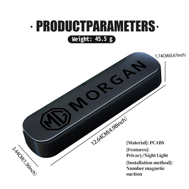 For MG Car Temporary Parking Phone Number Digital Moving Number Plate Morgan Pilot GT HS ZS ZX 3 6 5 7 tcl6