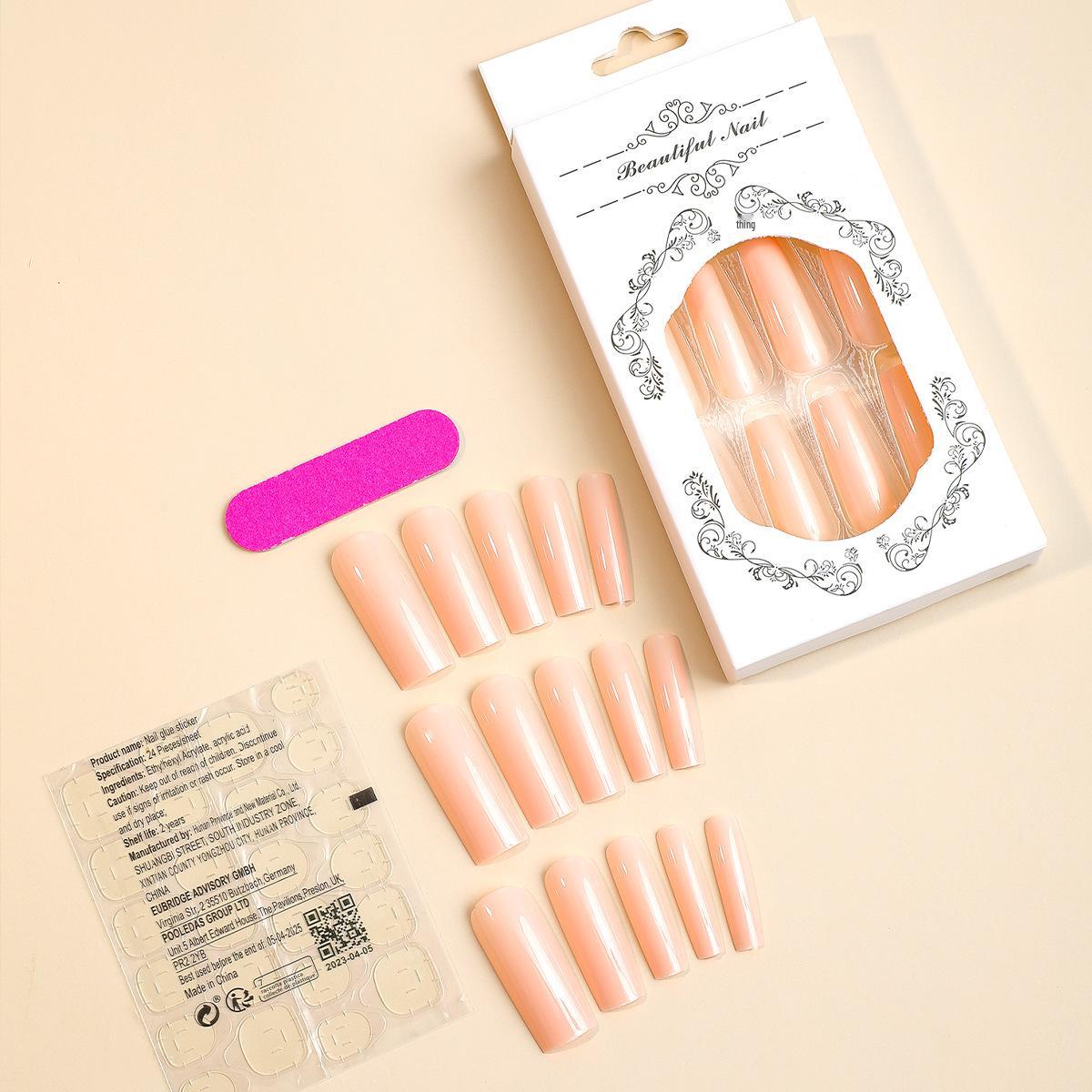 

Wearable Extra Long Light Orange Nail Art Tips Default