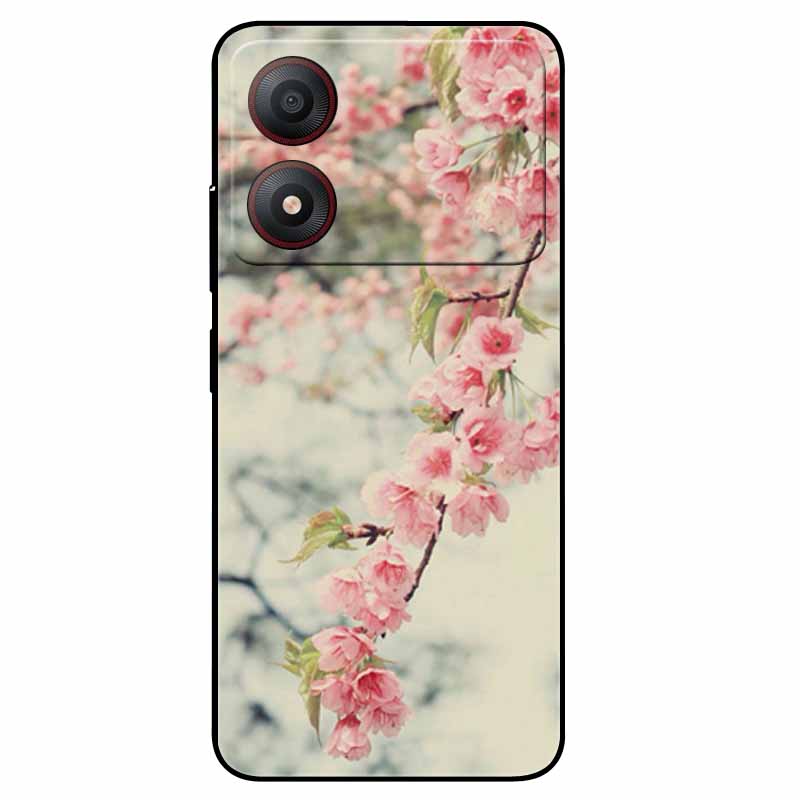 Pour ZTE Blade A34 4G Coque Anti-choc TPU Silicone Souple Housse de Téléphone pour ZTE Blade A 34 Funda Peinte pour BladeA34 Capa de Luxe