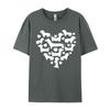 Leisure Tees Hip Hop Cotton Unisexs Top Tshirts Funny Dachshund Hearts Valentines Day Tshirt Black Shirt Graphic Tees