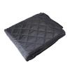 Full Coverage Rear Seat Dog Cover with Durability Fabric and Quilted Padding for Cleaner Car Travel, Hair Control, and Comfortable Resting Space