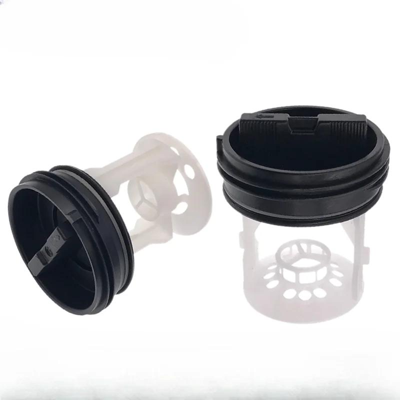 1Pcs for Automatic Drum Washing Machine Drain Pump Plastic Plug Filter Parts