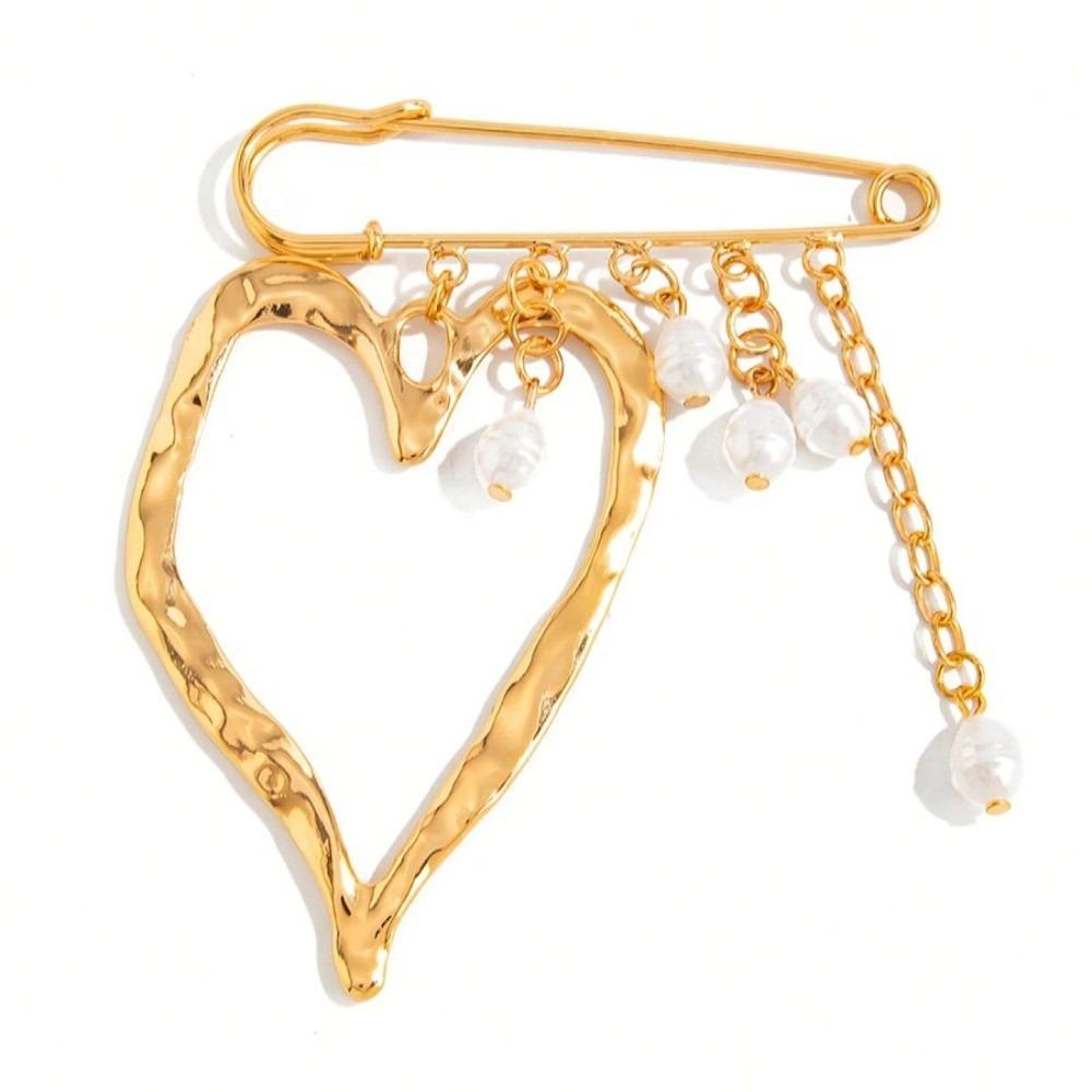 

Multilayer Tassel Pearl Foot Ankle Tassel Detachable Jeans Brooch Adjustable Button Clasps Cross Pendant Jeans Chain