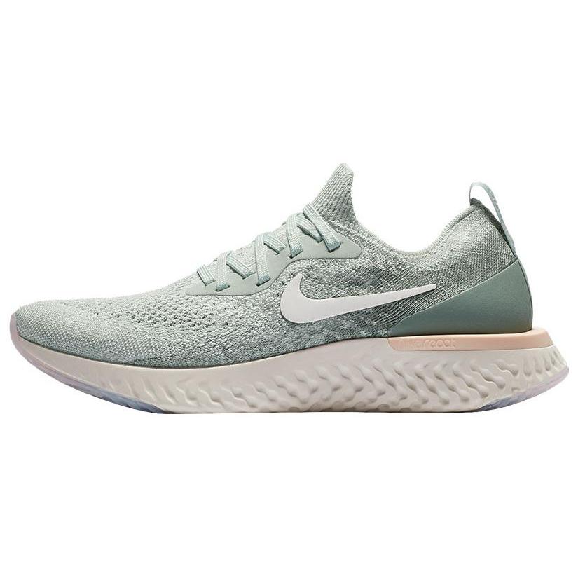 

New Nike Epic React Flyknit Mica Green Women s AQ0070-009 36