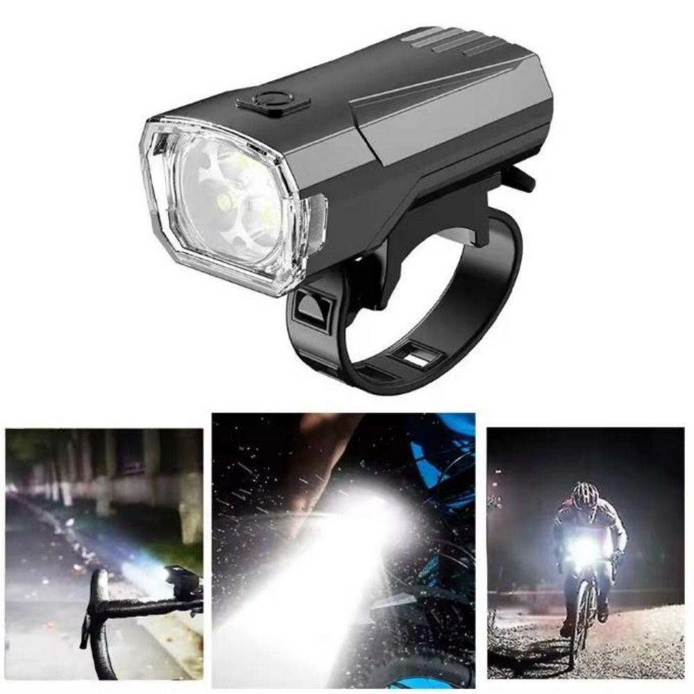 Typy-C Charging Super Bright Bicycle Light Waterproof Bike Safety Lamp for Night Riding