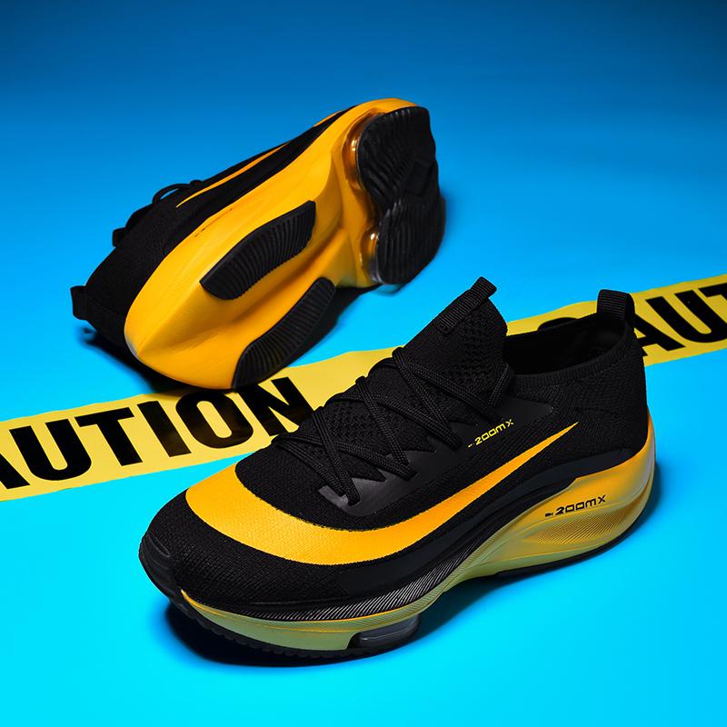 Herren Laufschuhe Atmungsaktiv Wettkampf Dämpfung Outdoor Paar Jogging Sneaker Trainer Luxusschuhe Rutschfest Mesh Offroad Schuhe