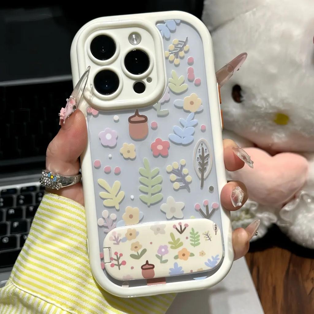 White Letter Flower for VIVOX300PRO/S30 Mobile Phone Case Redmi Note14pro/k70
