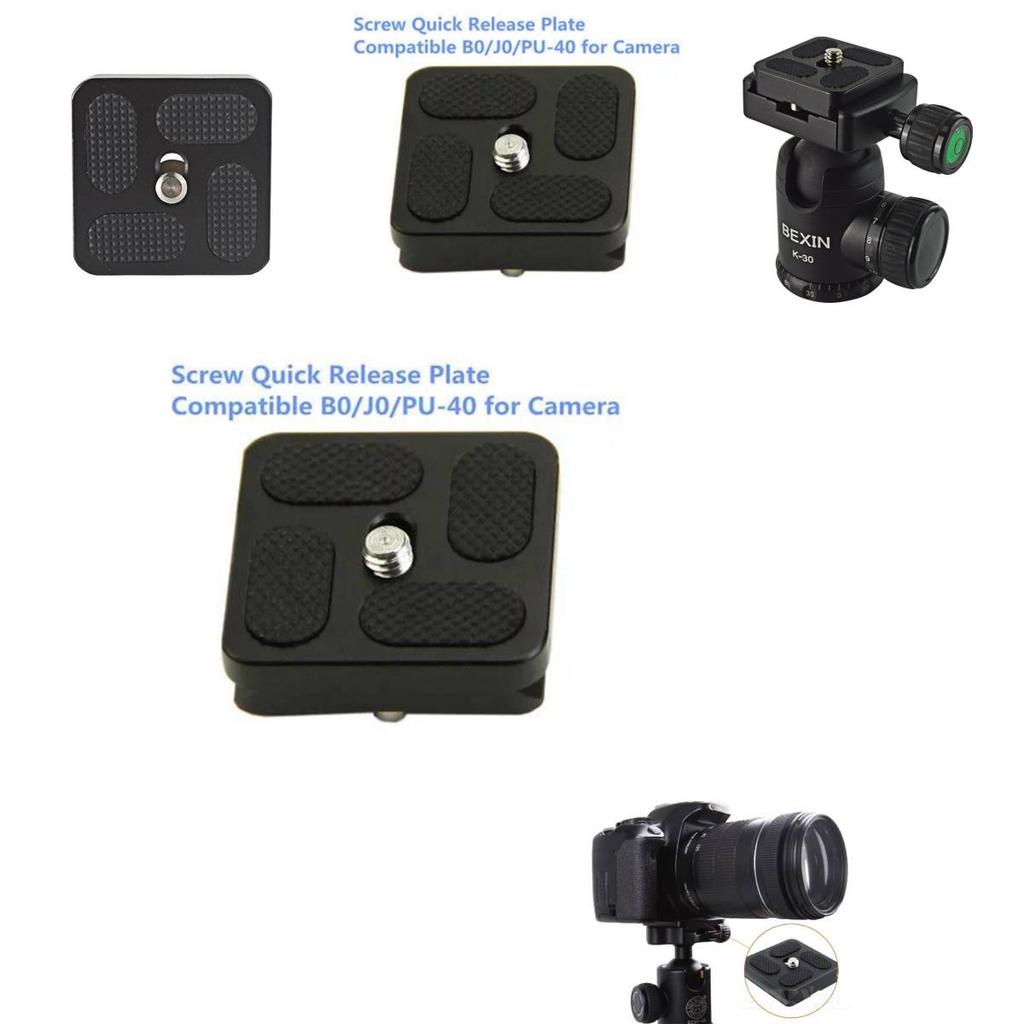 Universal Mini Quick Release Plate For Tripod And Monopod