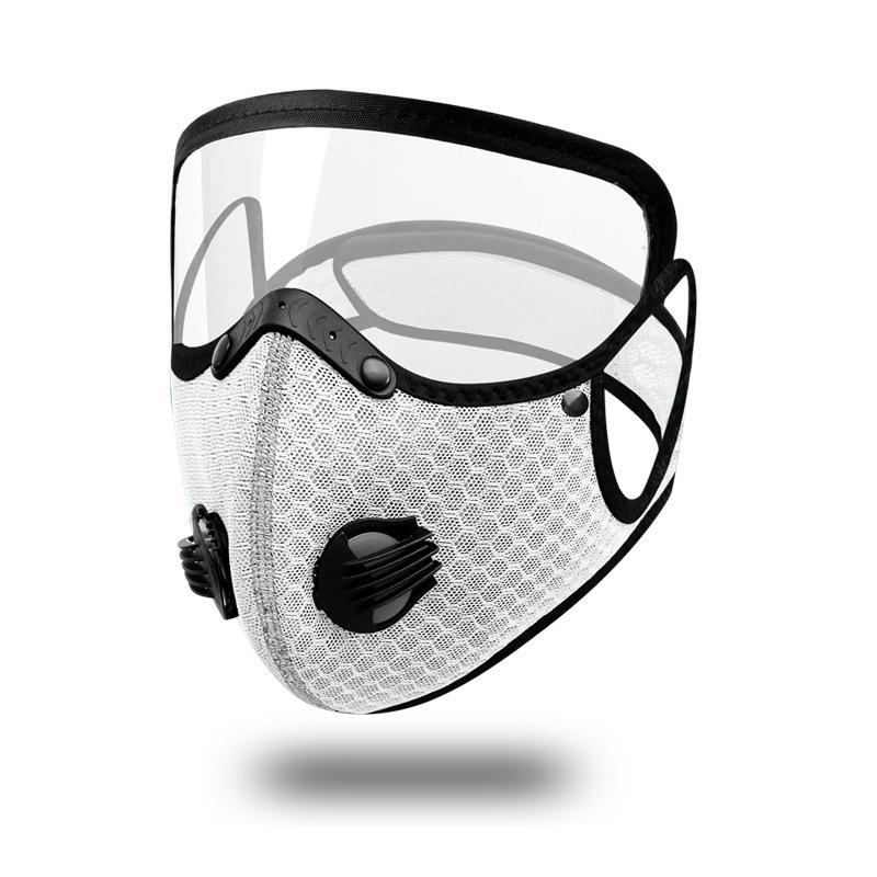 Face Shield with Anti-fog Lens Filter Washable Reusable Unisex Summer Cycling Sport Eye