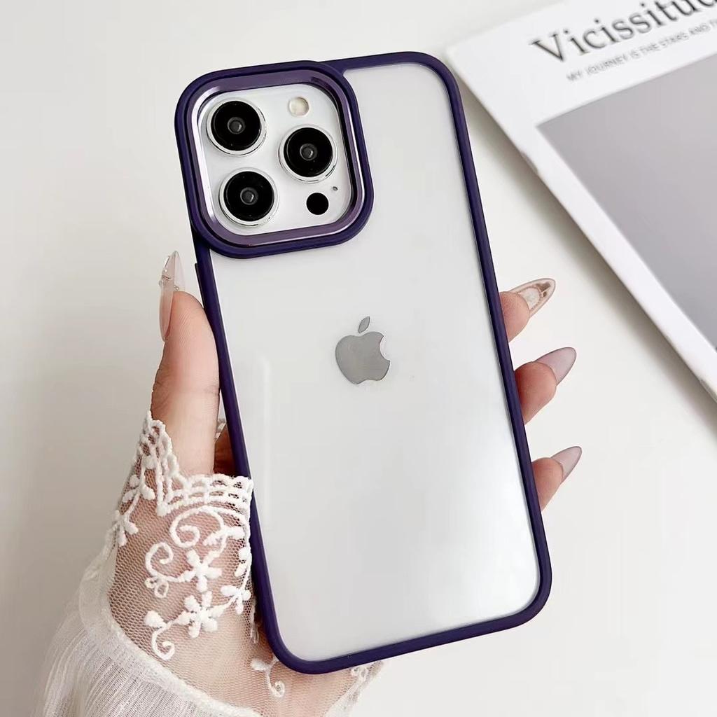 Applicabile A Custodia Per Telefono IPhone16 15/14pro Sensazione Pelle Metallo Lente Apple 13 Full-inclusive 12 Guscio Duro Custodia Protettiva