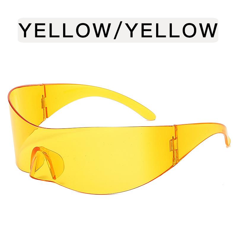 Future Technology Sense Women Sunglasses Punk Hip Hop Stylish Designer Sun Glasses Wind Proof Bicycling Sun Glass