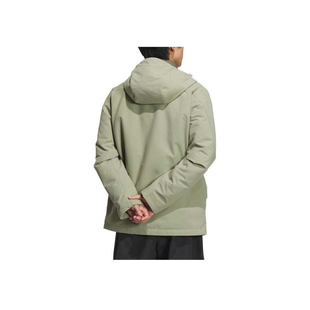 Adidas 3-In-1 Down Waterproof Warm Loose Sports Casual Down Jacket Men Jacket Tent-Green JY4214