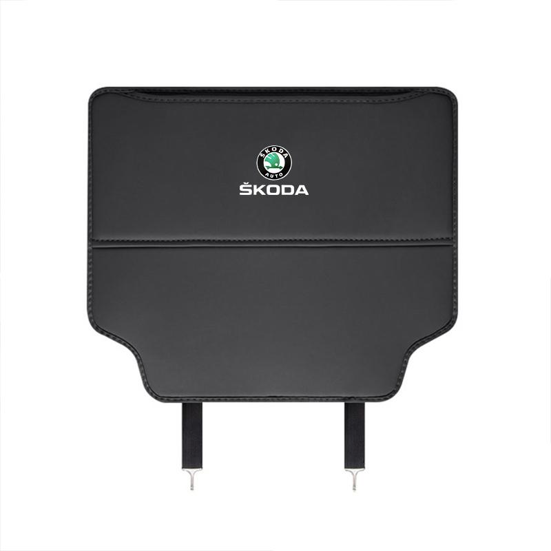 

2025 Hot Car Seat Back Kick Pad Leather Protector Car Upholstery for Skoda Octavia A2 A7 Kodiaq Enyaq iV Kamiq Superb Fabia Rapi