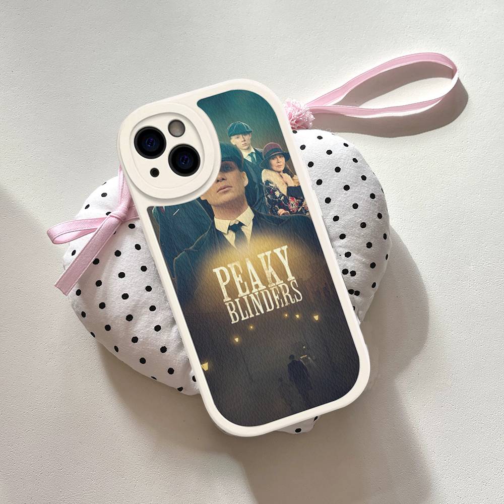 

Movie P-Peaky-S B-Blinders Phone Case For IPhone 16 15 14 13 12 11 Pro Max Plus Soft Leather Cover iphone 12pro