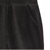  Olivan  Velour Point Label Pants  Charcoal 