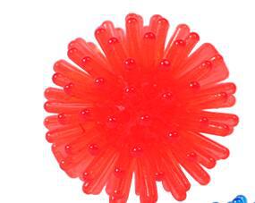 Hedgehog Ball, Yoga Foot Massage Ball, Bayberry Massage Ball, Vent And Decompress Toys красный