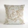 Toile De Jouy Case for Pillow Cover Pillowcase 45*45 Cushions Decorative Pillowcases 40x40 Short Plush Lounge Chairs Cushion